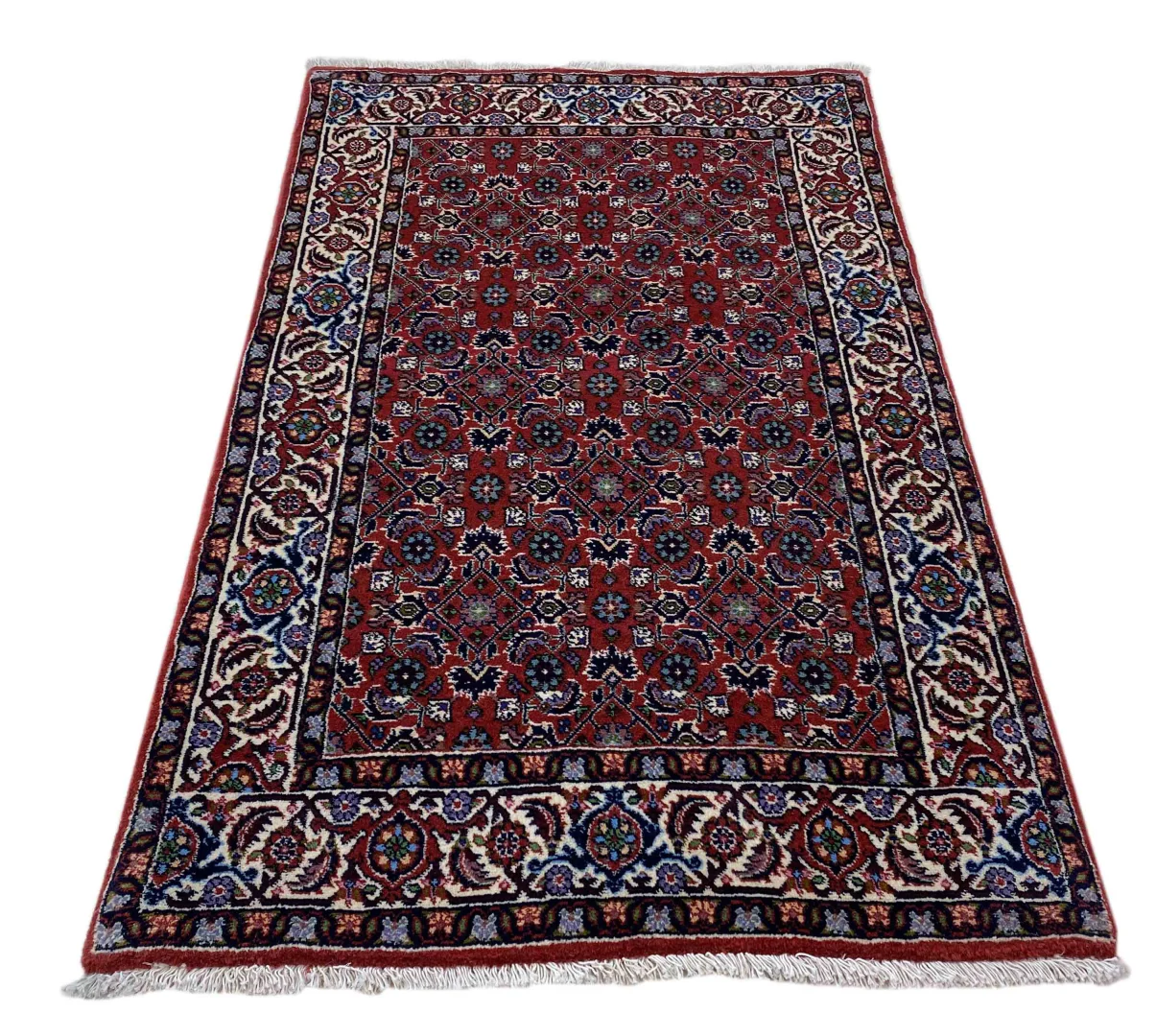 Zandschan Perserteppich 141x85 cm, 380.000 Knoten, handgeknüpft