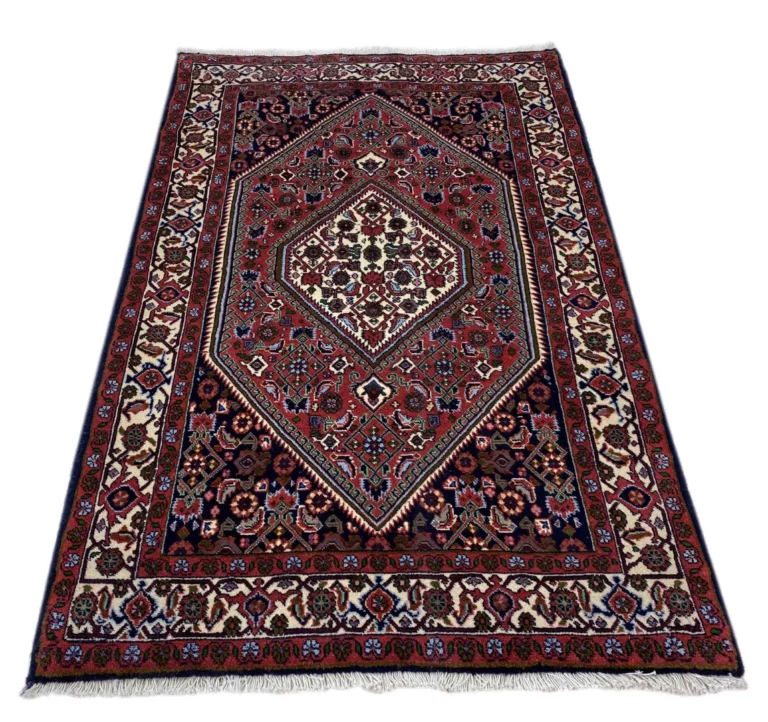 Zandschan Teppich 144 x 88 cm, 380000 Knoten, handgeknüpft