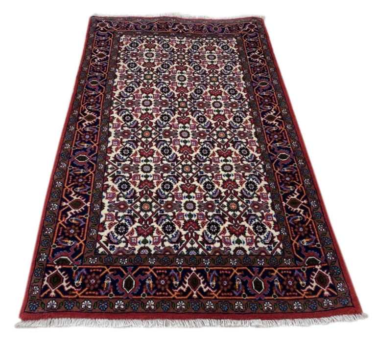 Zandschan Perserteppich 148x84 cm, 380000 Knoten, handgeknüpft
