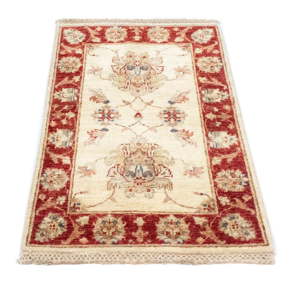 Ziegler Orientteppich 94 x 62 cm, 200.000 Knoten, handgeknüpft