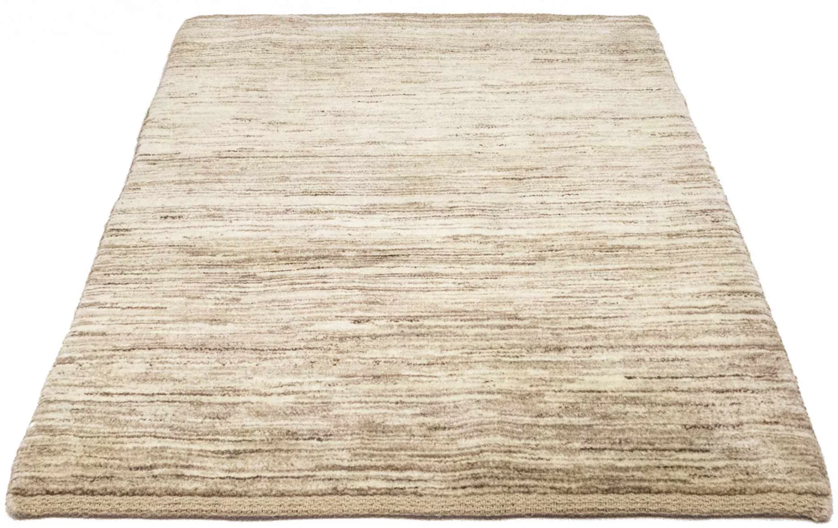 Gabbeh Teppich 143 x 97 cm, hoher Flor, handgeknüpft, Perserteppich