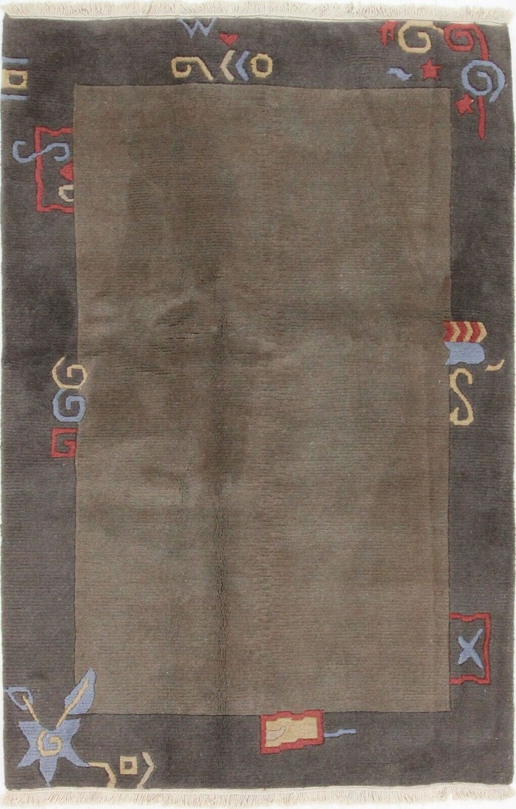 Nepal Orientteppich 190x127 cm – Handgeknüpft, Top Zustand