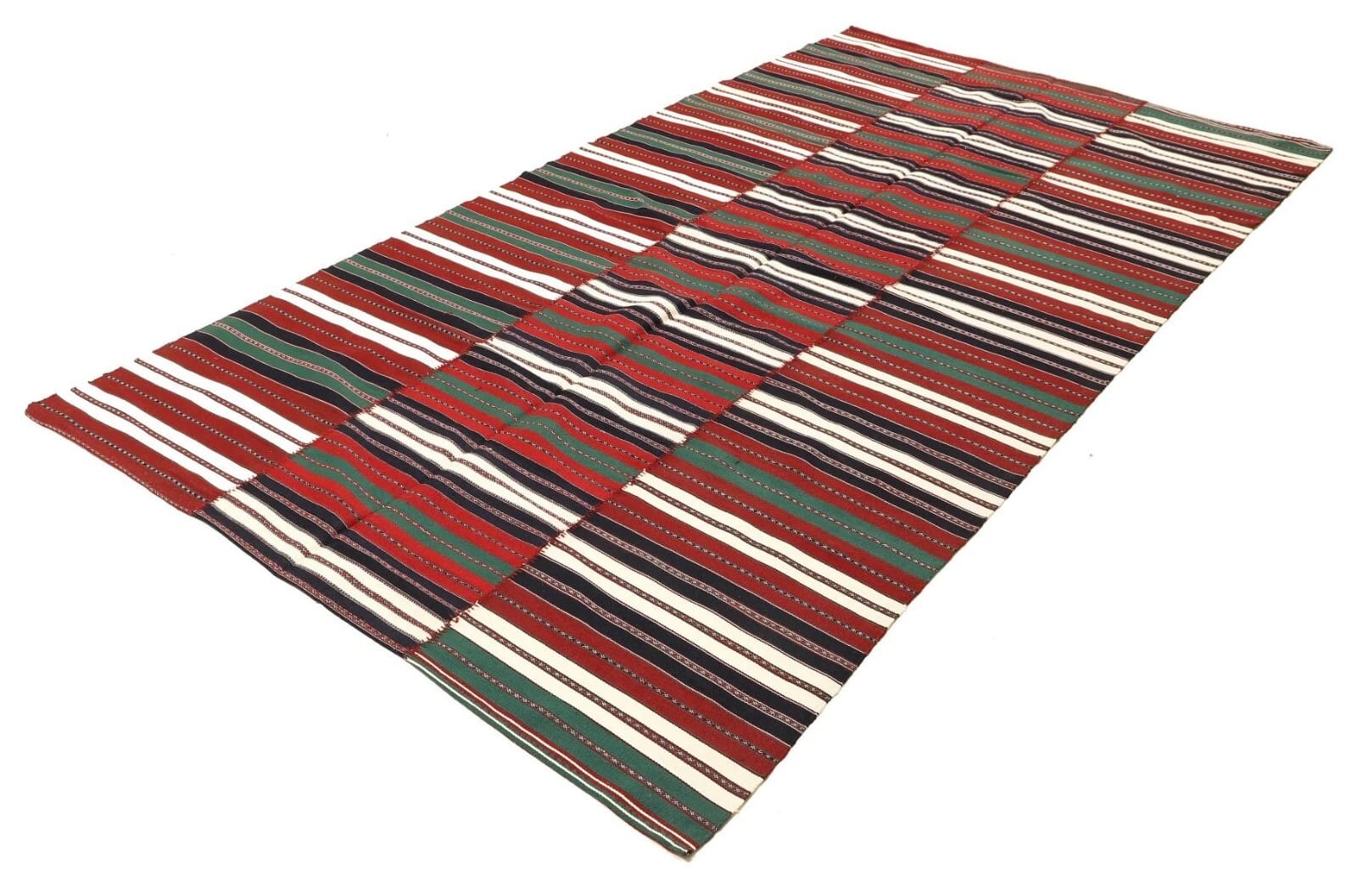 Perser Wolle Kelim 295x166 cm - Handgewebt, Modernes Design