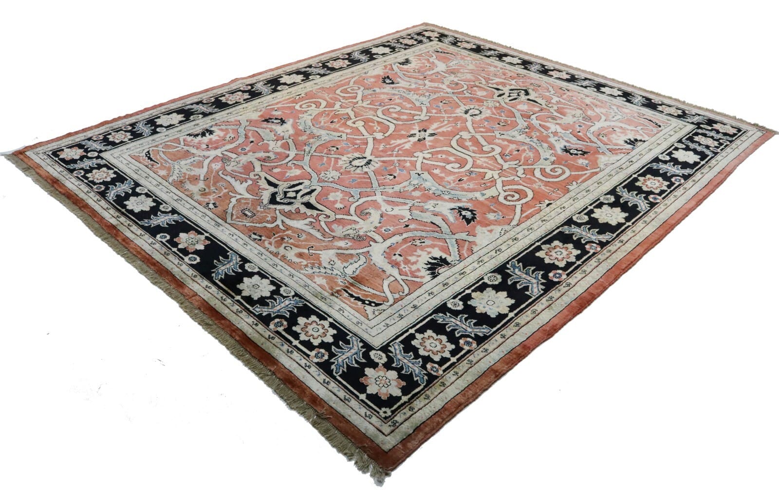 Original Pakistan Teppich Ziegler 280x240 cm, handgeknüpft
