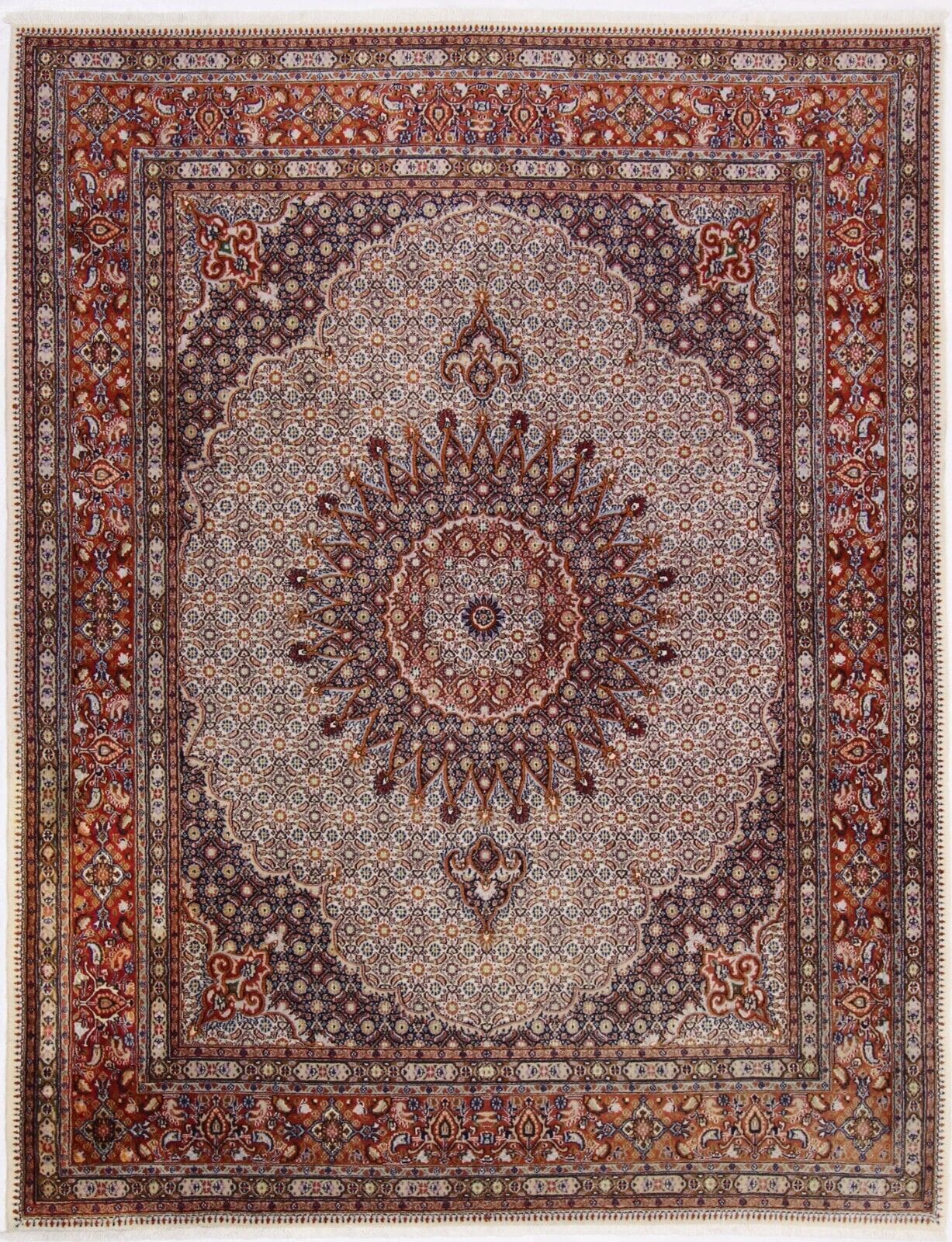 Handgeknüpfter Moud Orientteppich 260 x 200 cm – Perserteppich