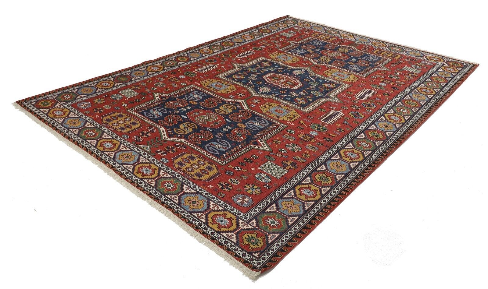Kelim Sumach/Varni 310x220 cm, 100% Wolle, handgewebt