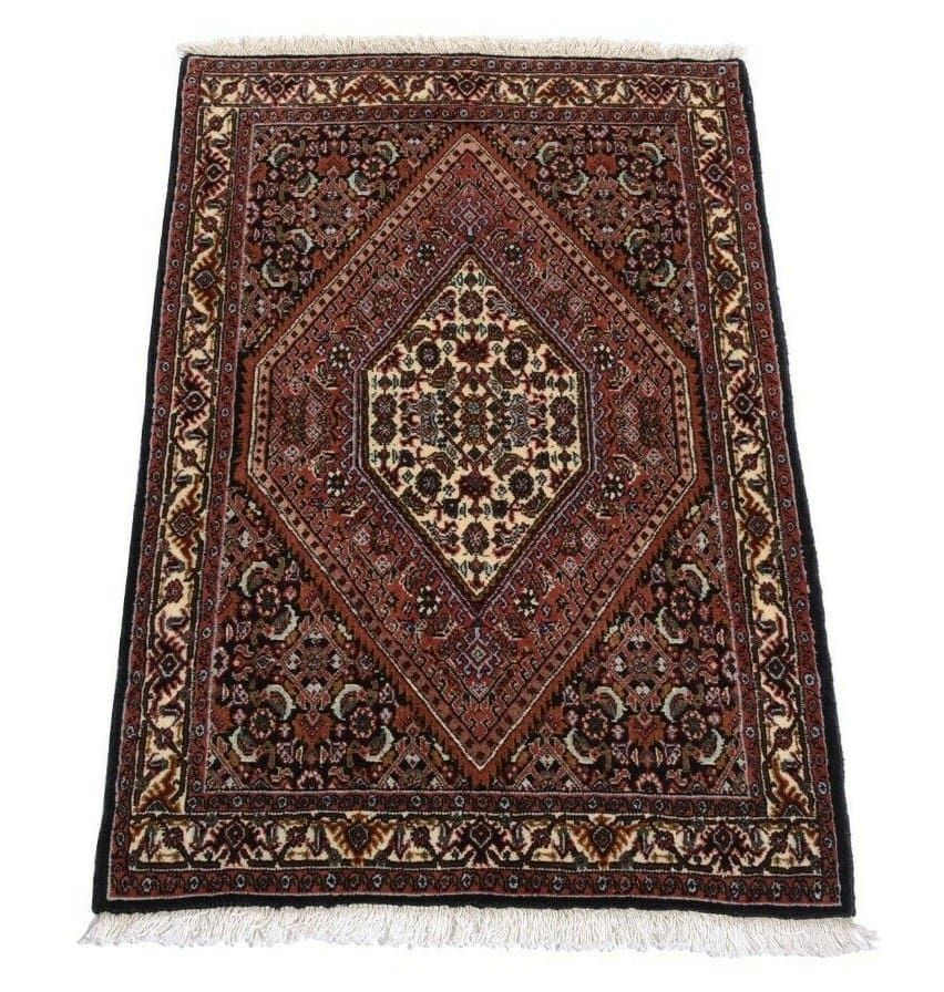 Kleiner Bidjar Tekab Orientteppich 110x72 cm, 350.000 Knoten, handgeknüpft