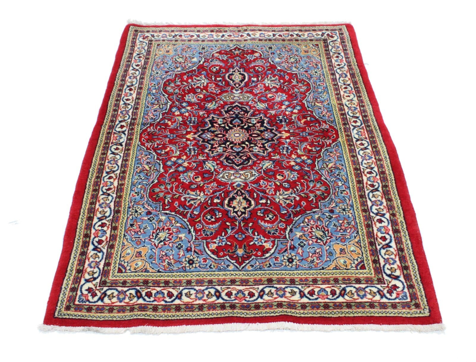 Original Perserteppich Isfahan 156x110 cm, handgeknüpft