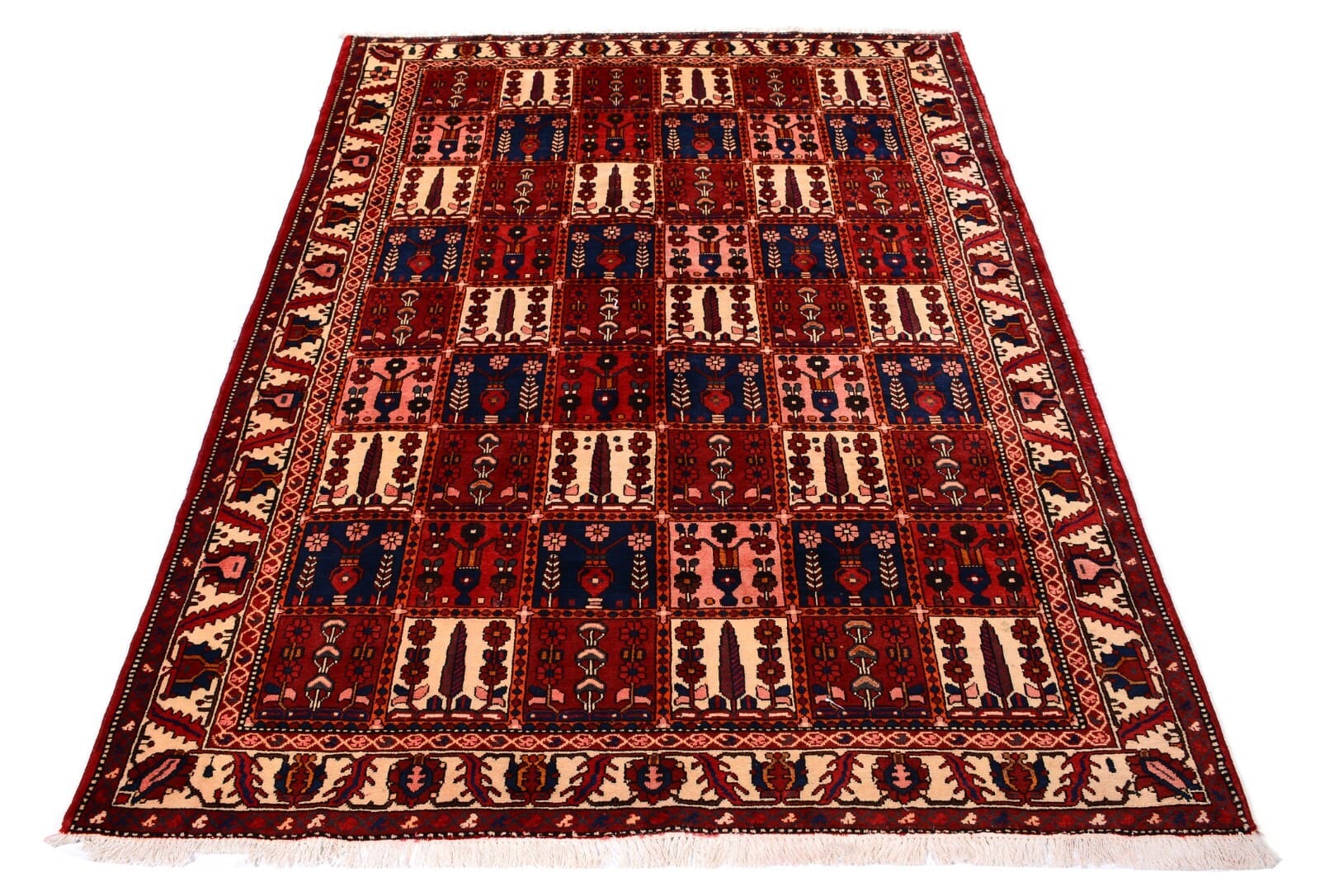 Orientteppich Bakhtiar 294x219cm, 250.000 Knoten, handgeknüpft