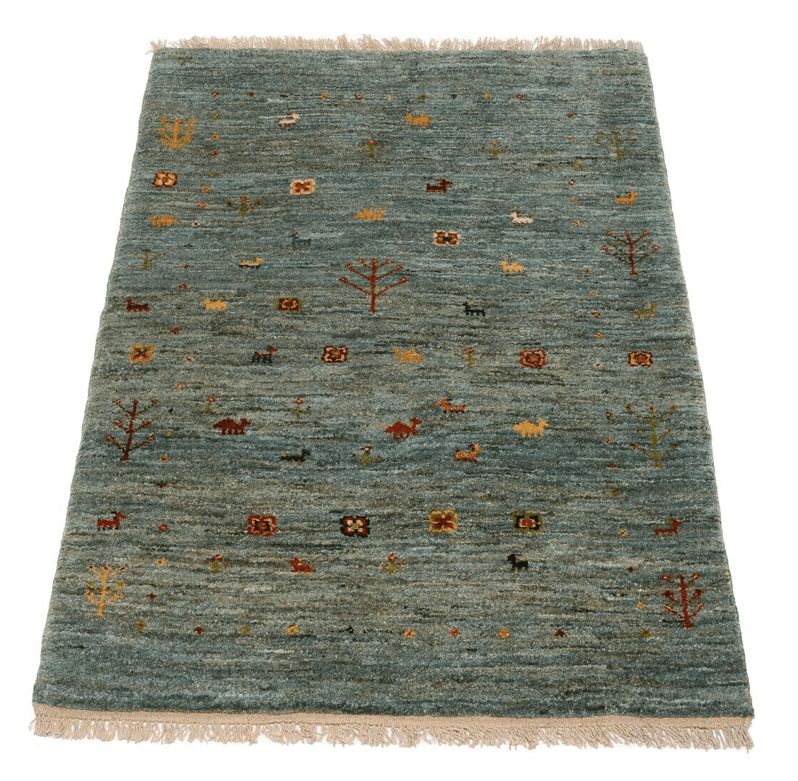 Perserteppich Loribaft 120x83cm, 300.000 Knoten, handgeknüpft