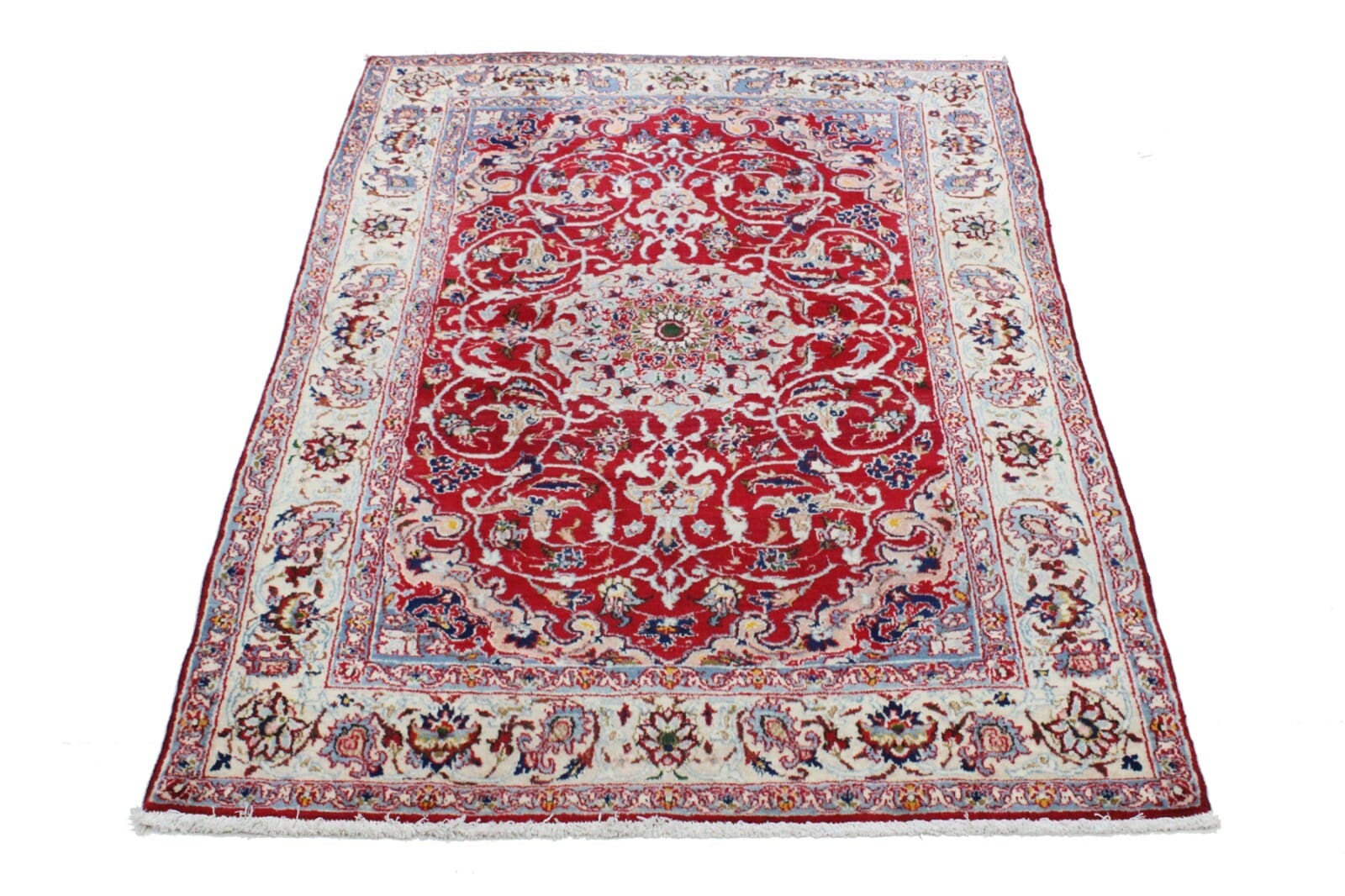 Original Perserteppich Isfahan 165x110 cm - handgeknüpft