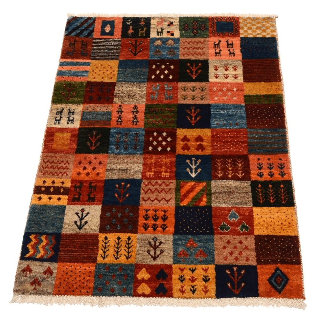 Perserteppich Loribaft 119x82cm, 300.000 Knoten, handgeknüpft