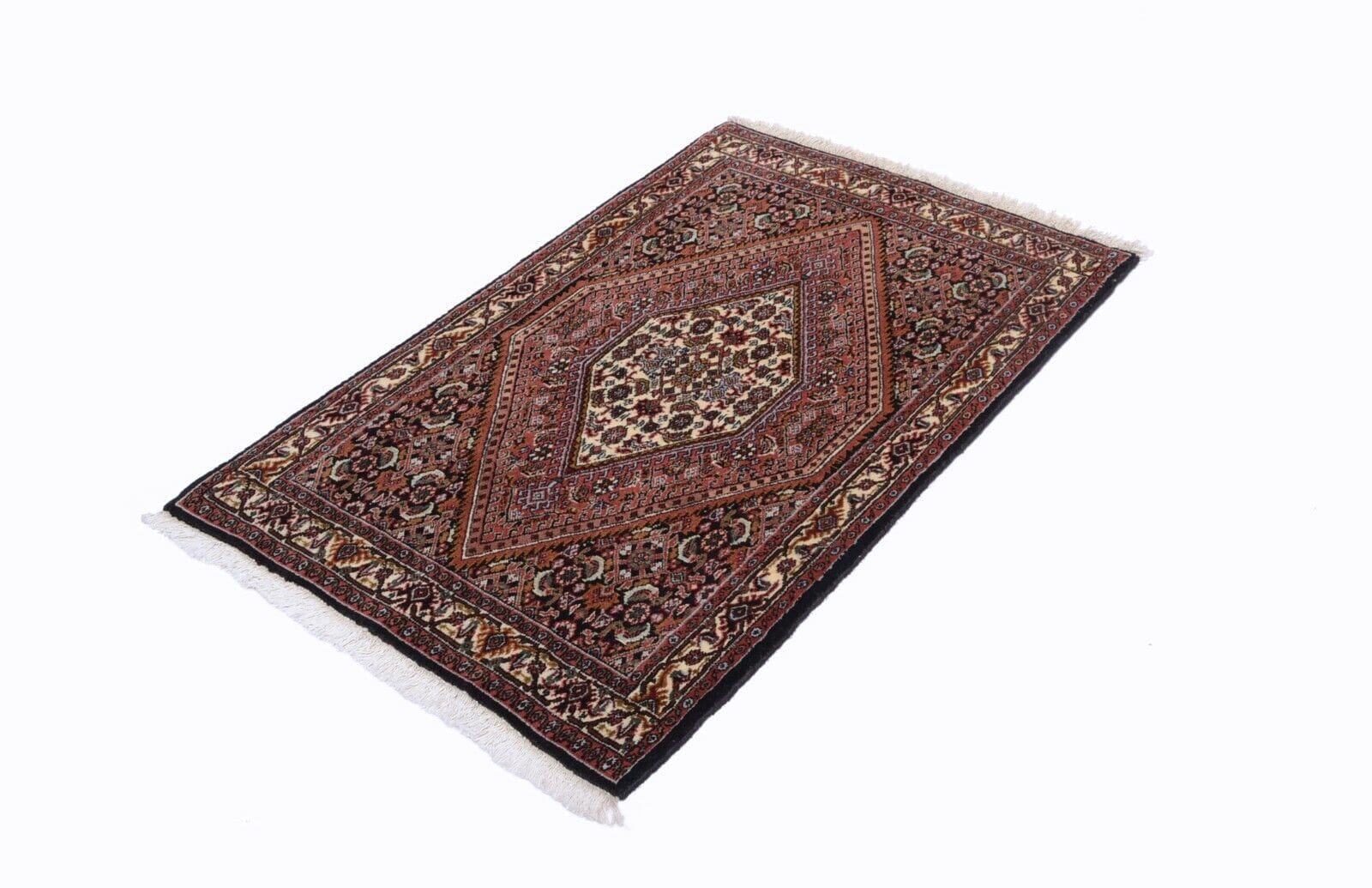 Kleiner Bidjar Tekab Orientteppich 110x72 cm, 350.000 Knoten, handgeknüpft