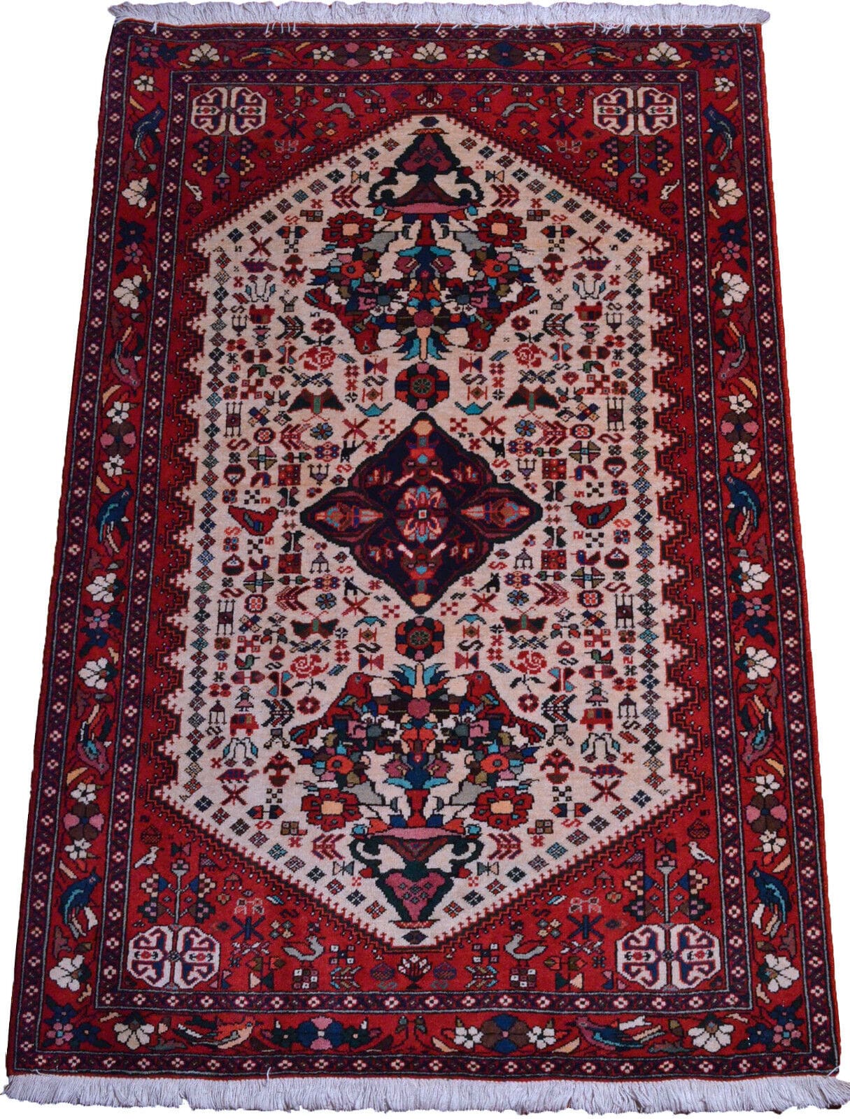 Perserteppich Abadeh 157x103 cm, 320.000 Knoten, handgeknüpft
