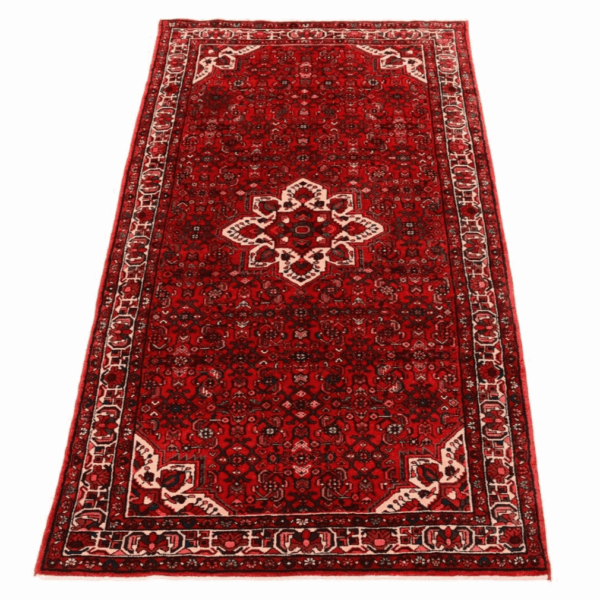 Handgeknüpfter Perserteppich 322x170 cm, 250000 Knoten, Rot