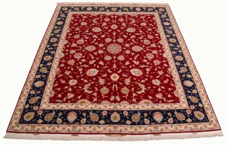 Perserteppich 307x255 cm, 550000 Knoten, handgeknüpft, Tabriz