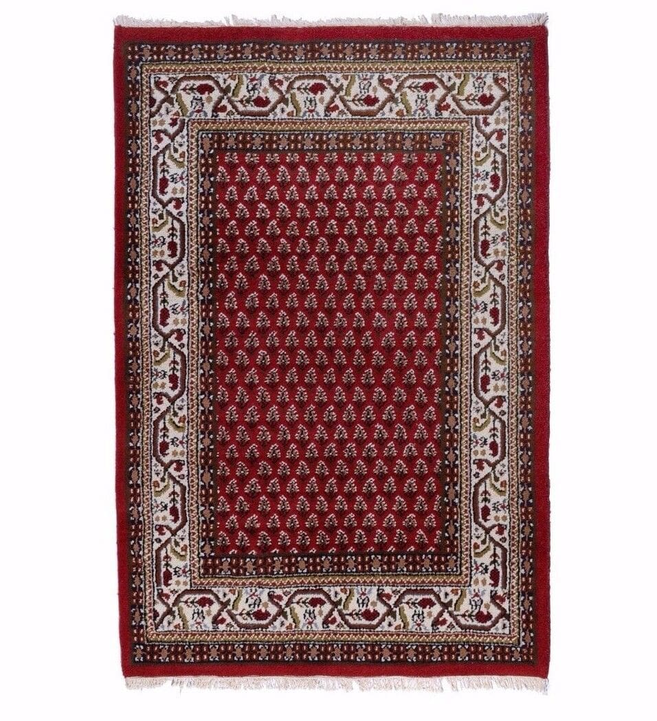 Handgeknüpfter Orientteppich 150x200 cm, 76.000 Knoten, Schurwolle