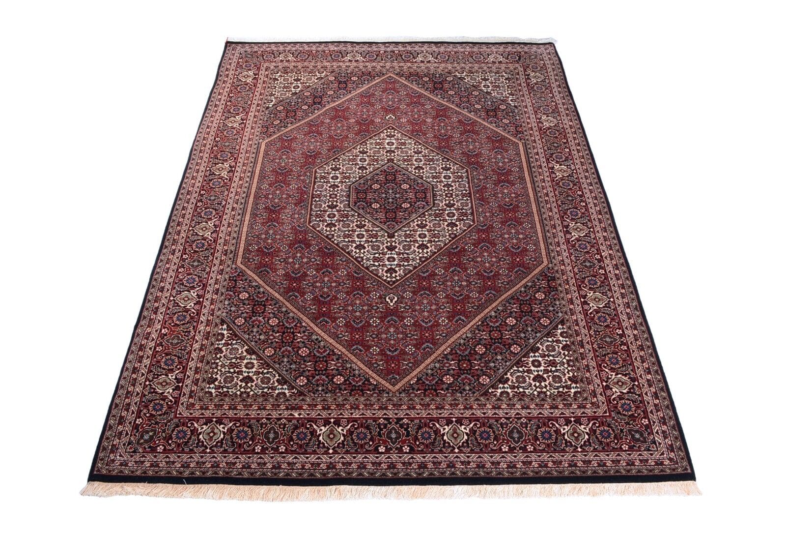 Feiner Orientteppich 248x175 cm, 300.000 Knoten, handgeknüpft