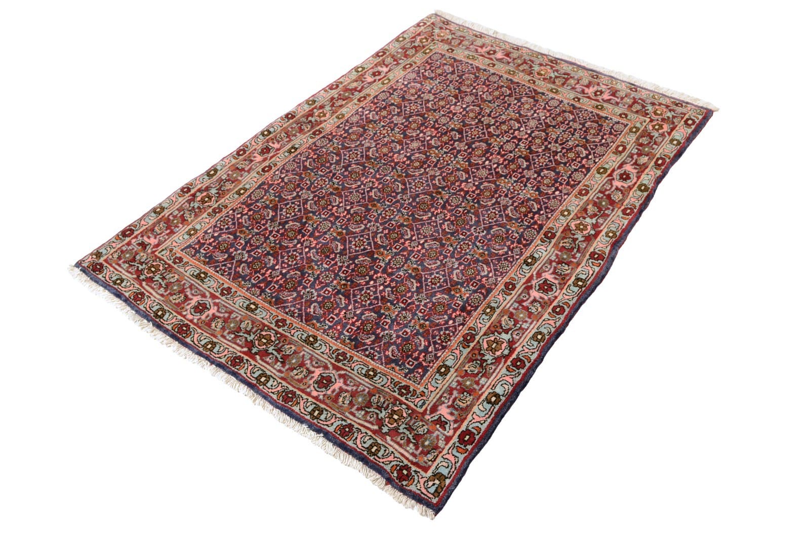 Orientteppich Perser Bidjar Tekab 162x115 cm, 270.000 Knoten, handgeknüpft