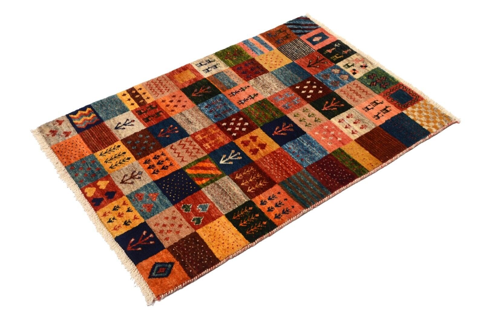 Perserteppich Loribaft 119x82cm, 300.000 Knoten, handgeknüpft