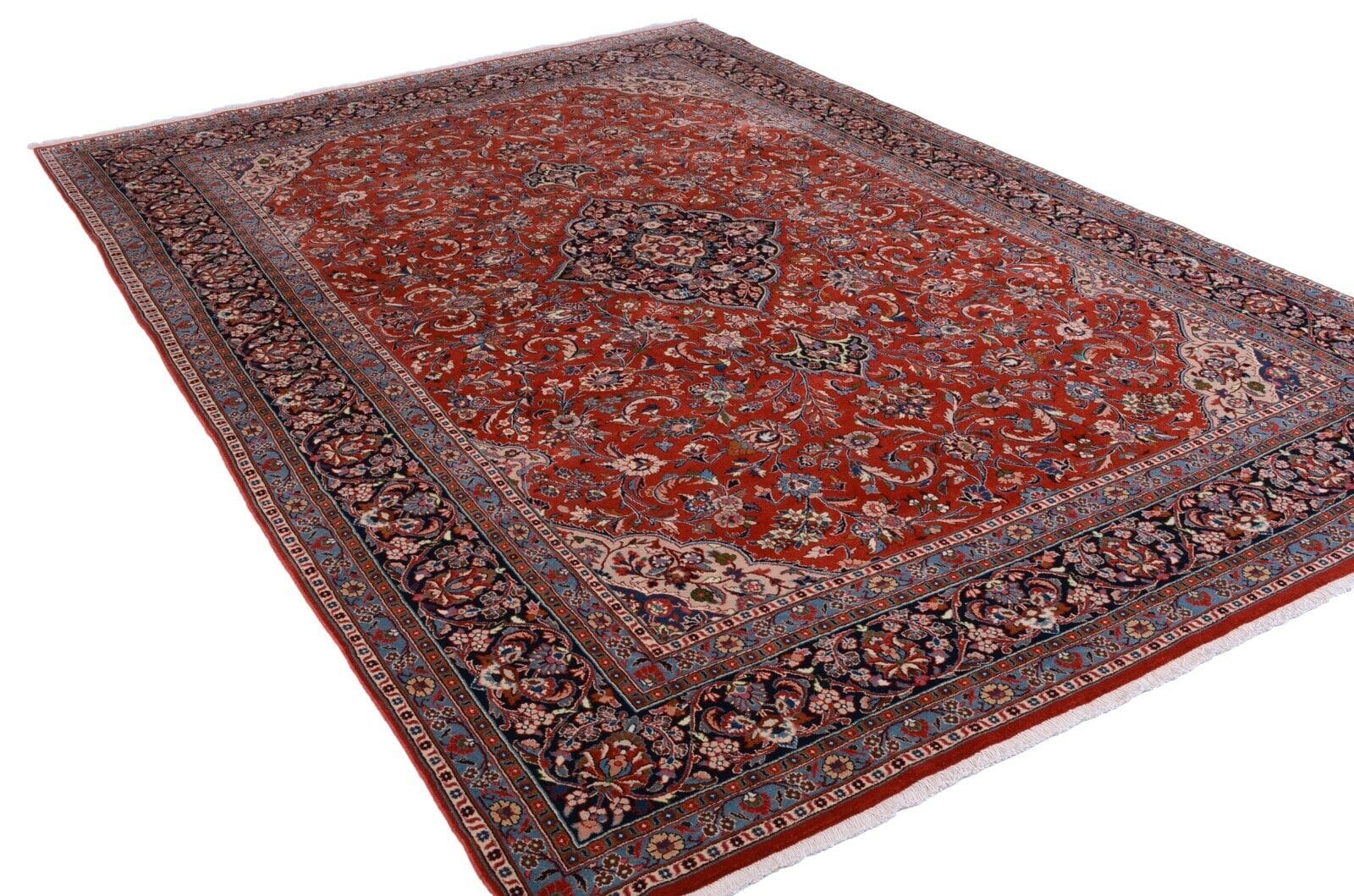 Handgeknüpfter Perserteppich 355x247 cm Floral, 350.000 Knoten