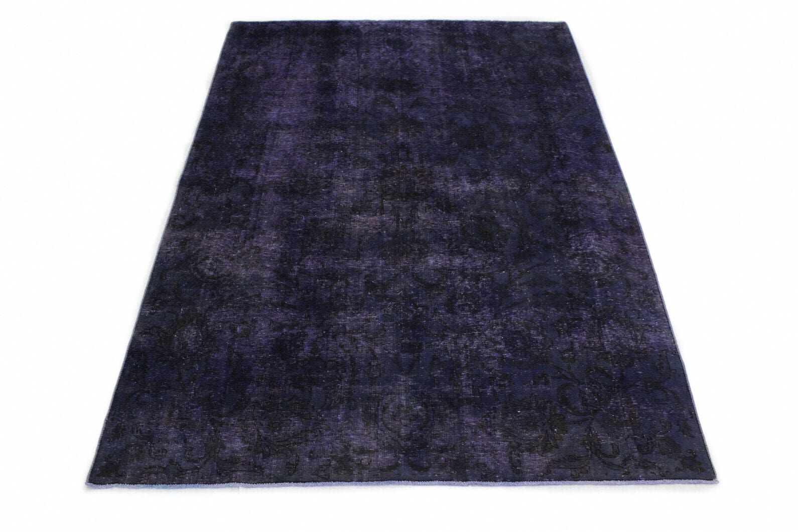 Vintage Orientteppich Lila 300x199cm – Exklusiv handgeknüpft