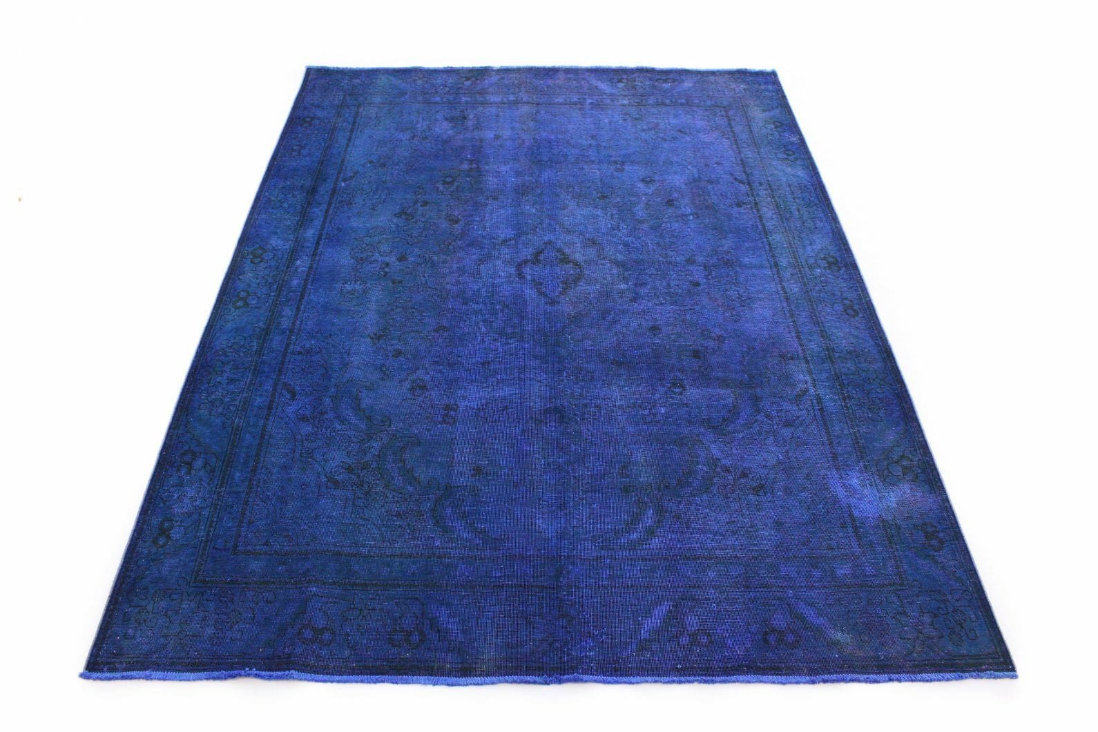 Vintage Orientteppich Lila 310x229 cm – Handgeknüpft, Unikat