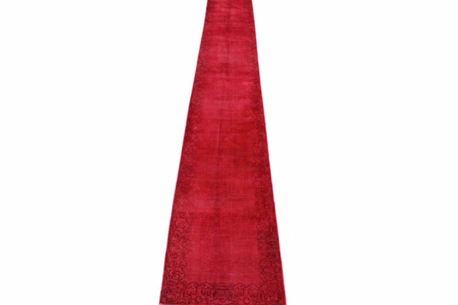 Vintage Läufer Rot 5,1x0,7m - Handgeknüpft, Orientteppich