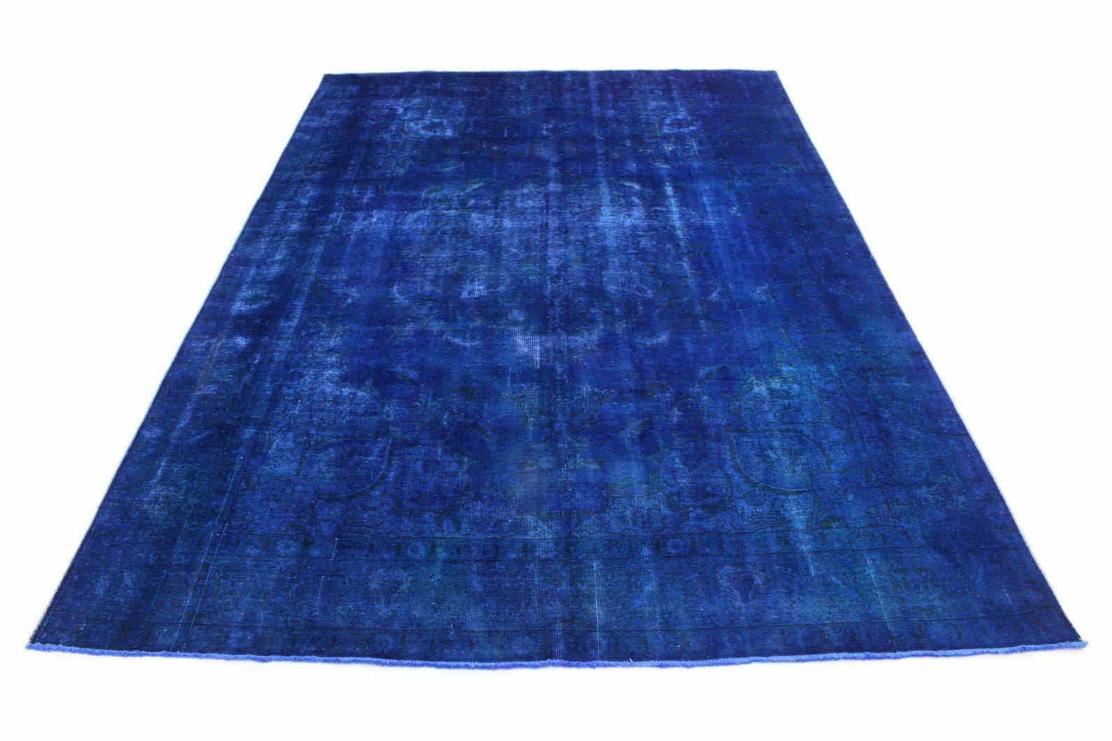 Vintage-Teppich Lila 405x275 cm – Exklusiv handgeknüpft Orientteppich