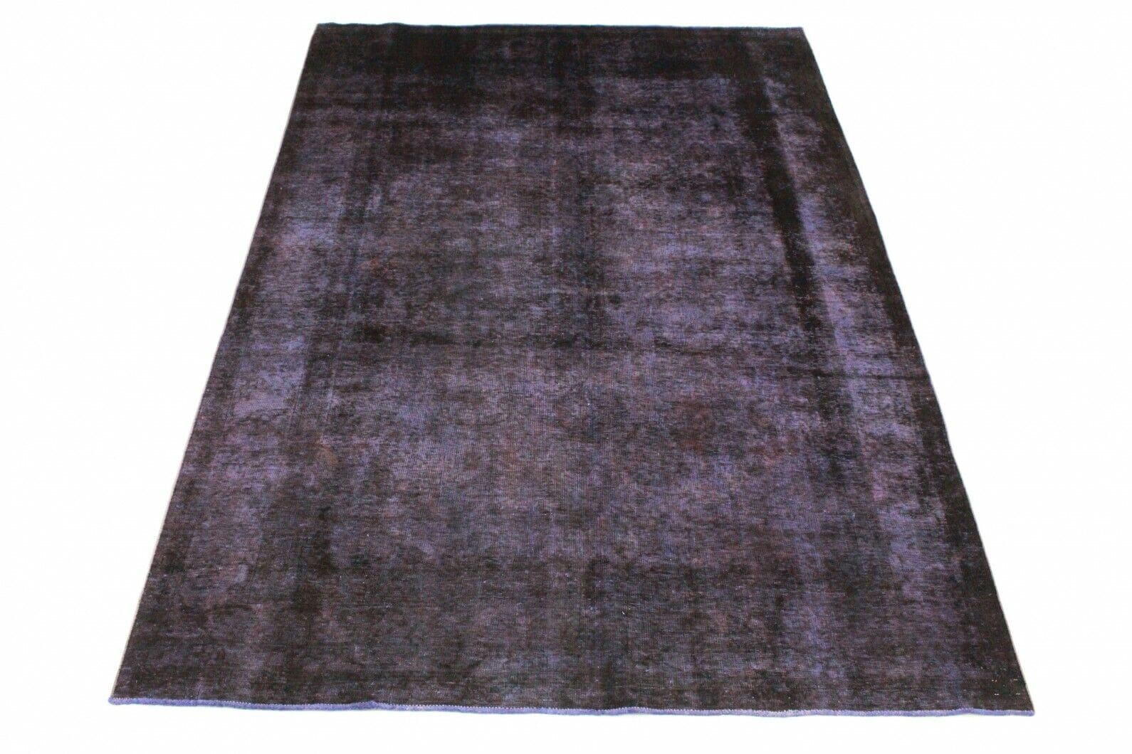 Vintage Orientteppich Lila 330x219 cm – handgeknüpft, Unikat