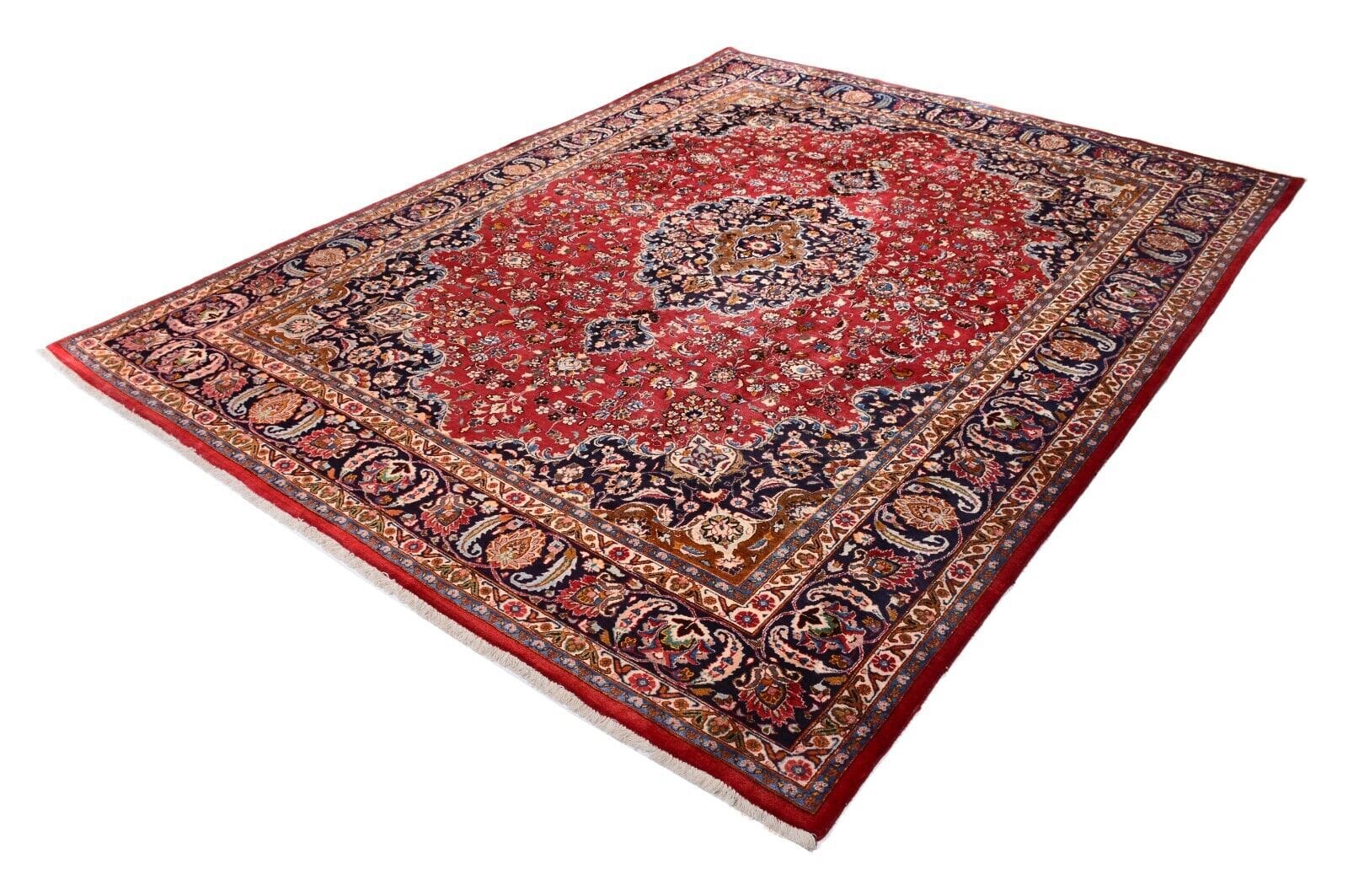 Handgeknüpfter Perserteppich Mashad 386x298 cm, 300.000 Knoten