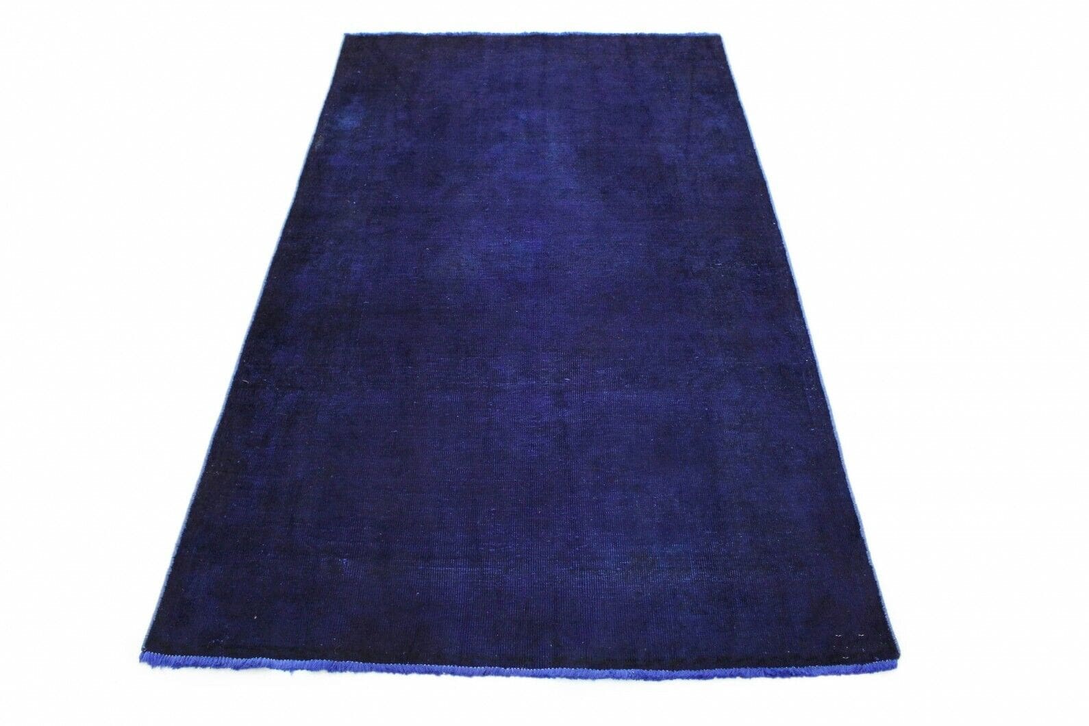 Vintage Orientteppich Lila 230x129 cm – Exklusiv handgeknüpft