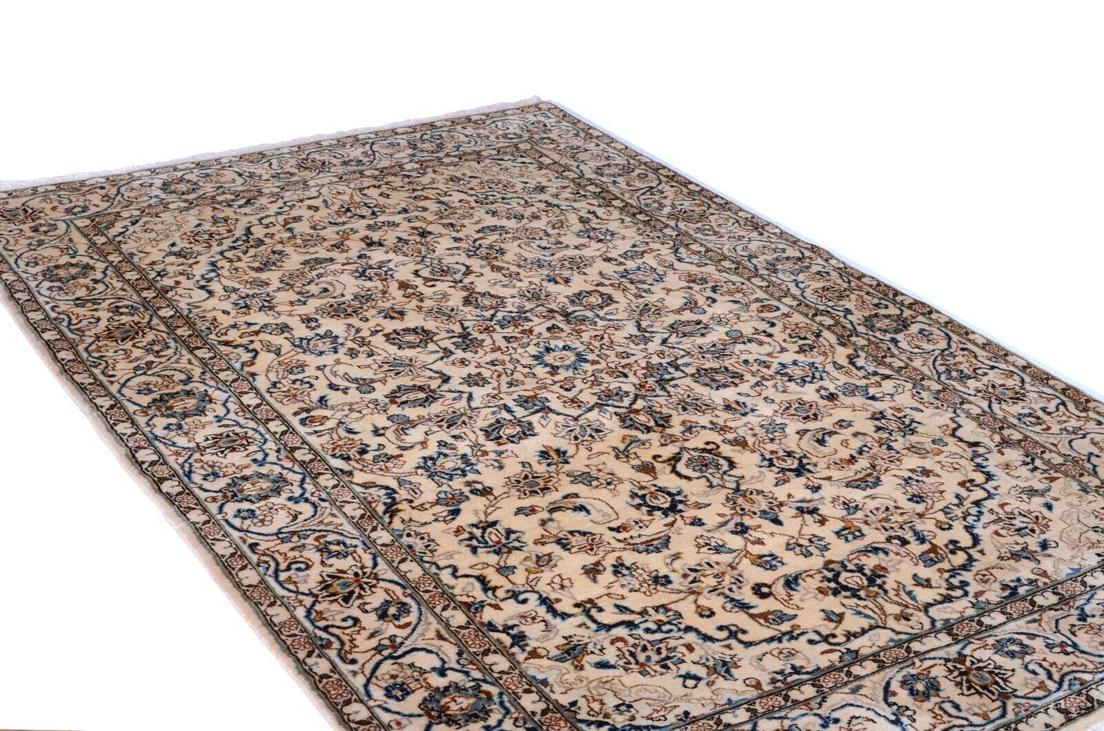 Kashan Orientteppich 222x145 cm, 350.000 Knoten, handgeknüpft