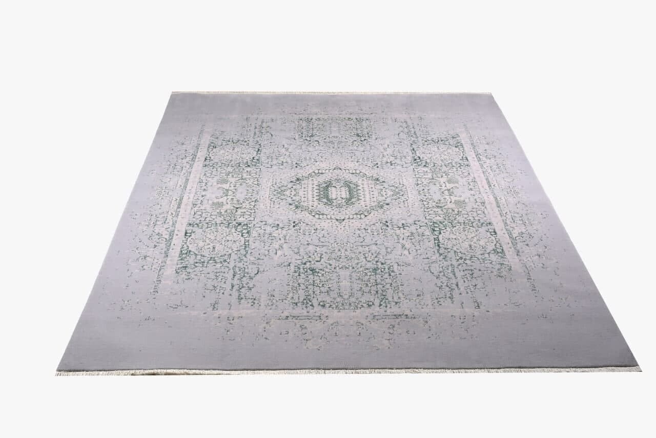 Moderner Mamluk 2x3m Wollteppich, 360.000 Knoten, handgeknüpft