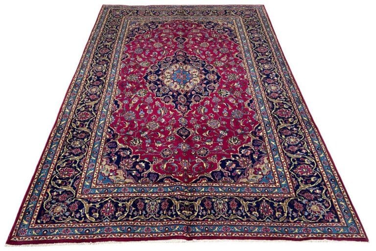 Kashmar Orientteppich 298 x 197 cm, Zirkhaki-Muster, handgeknüpft