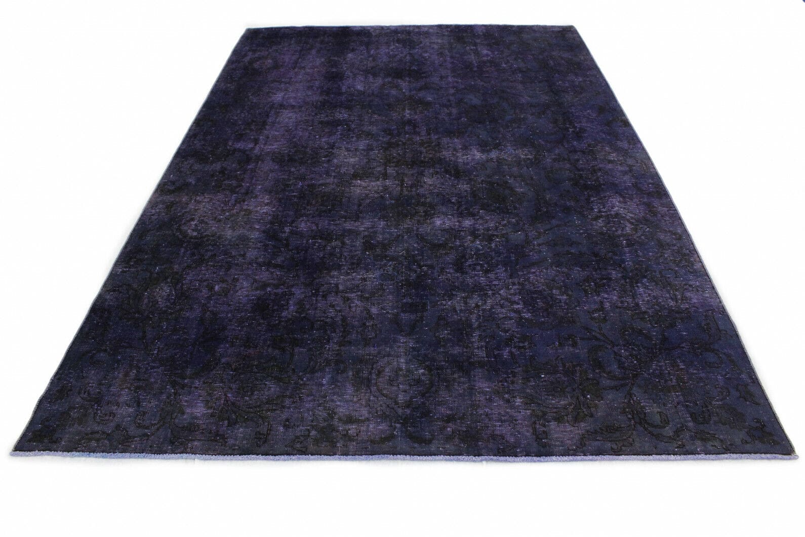 Vintage Orientteppich Lila 300x199cm – Exklusiv handgeknüpft