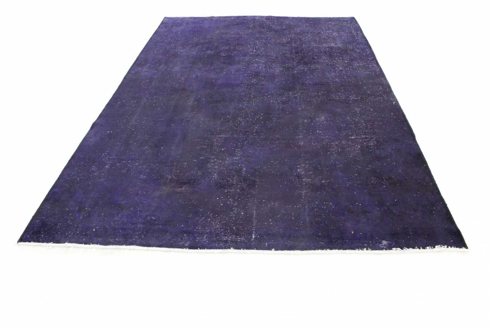 Vintage Orientteppich Lila 338x209cm – Handgeknüpft, Unikat