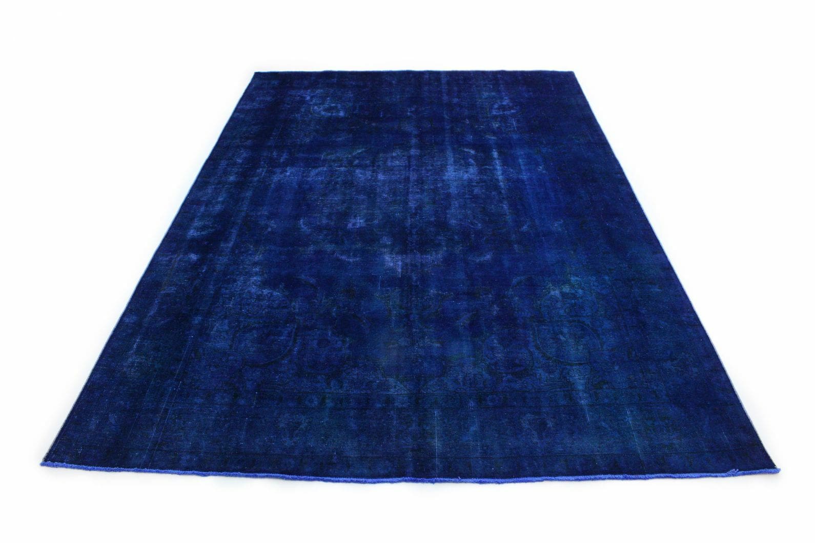 Vintage-Teppich Lila 405x275 cm – Exklusiv handgeknüpft Orientteppich