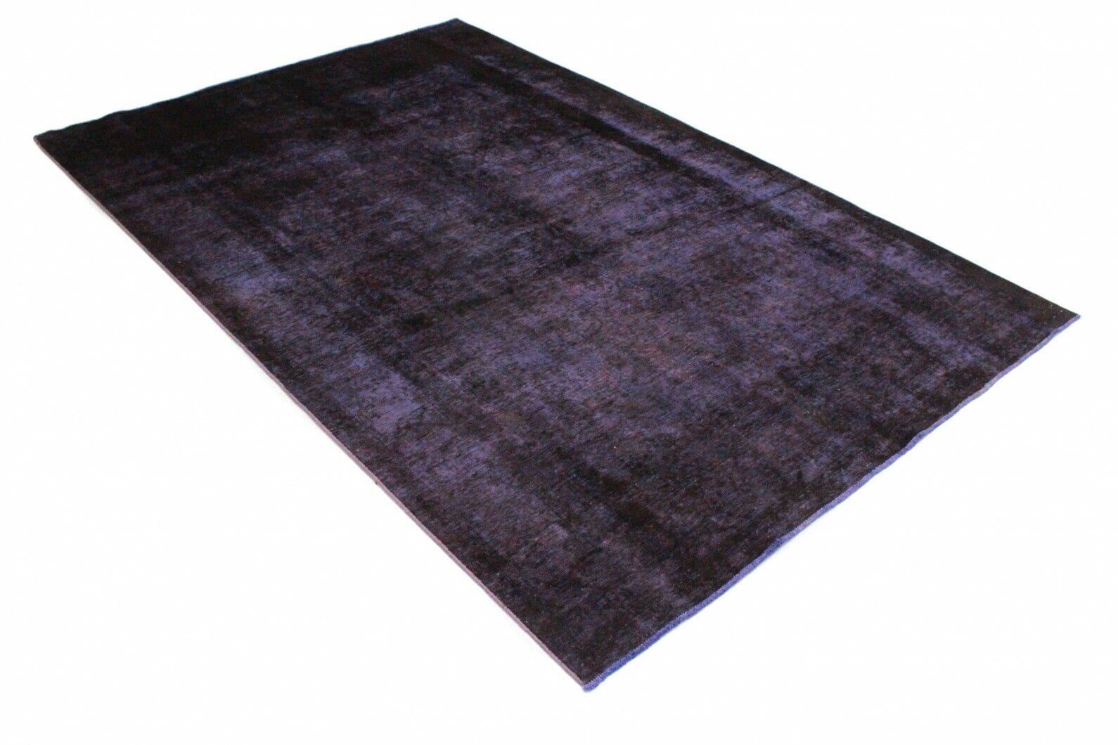 Vintage Orientteppich Lila 330x219 cm – handgeknüpft, Unikat