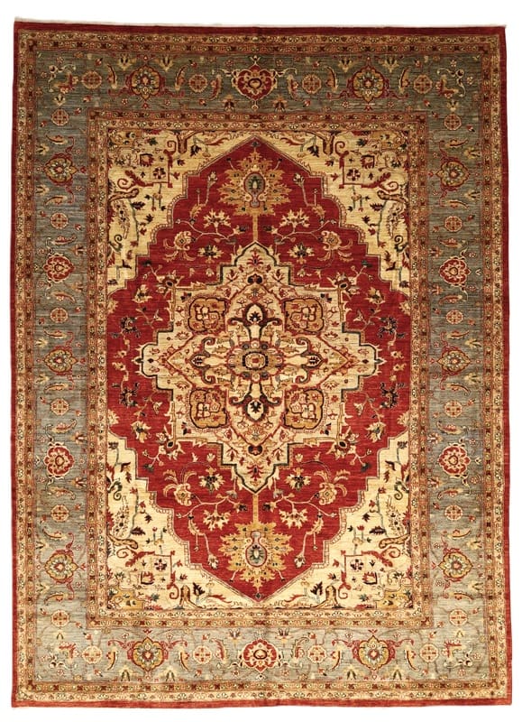 ZieglerDesignHeriz Teppich 404x296 cm, handgeknüpft, Orientteppich