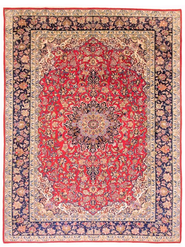 Najafabad Teppich 406x301 cm, handgeknüpft, orientalisches Muster