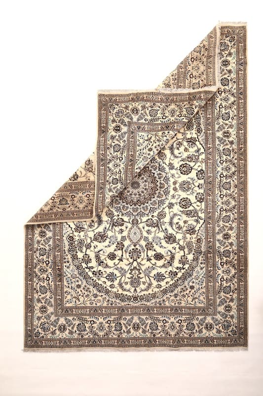 Eleganter Nain-Teppich 417x289 cm – 9La handgeknüpft Perserteppich
