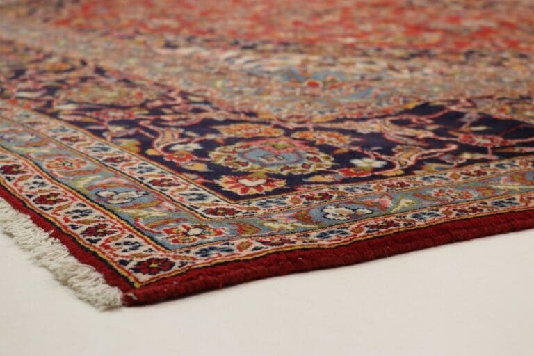 Kashan Teppich 418x301 cm – Traditioneller Perserteppich handgeknüpft