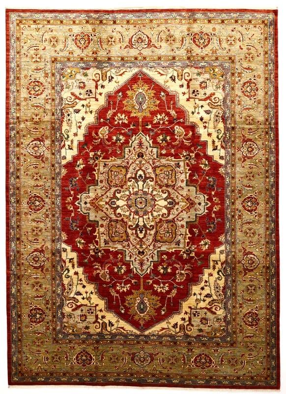 ZieglerDesignHeriz Orientteppich 373x270 cm – handgeknüpft, Wolle
