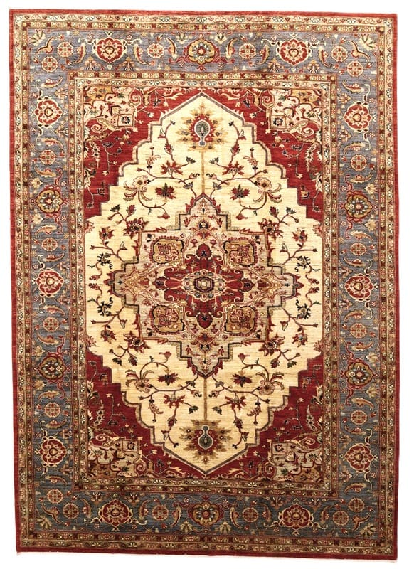 ZieglerDesignHeriz Teppich 349x248cm, handgeknüpft, Orientteppich