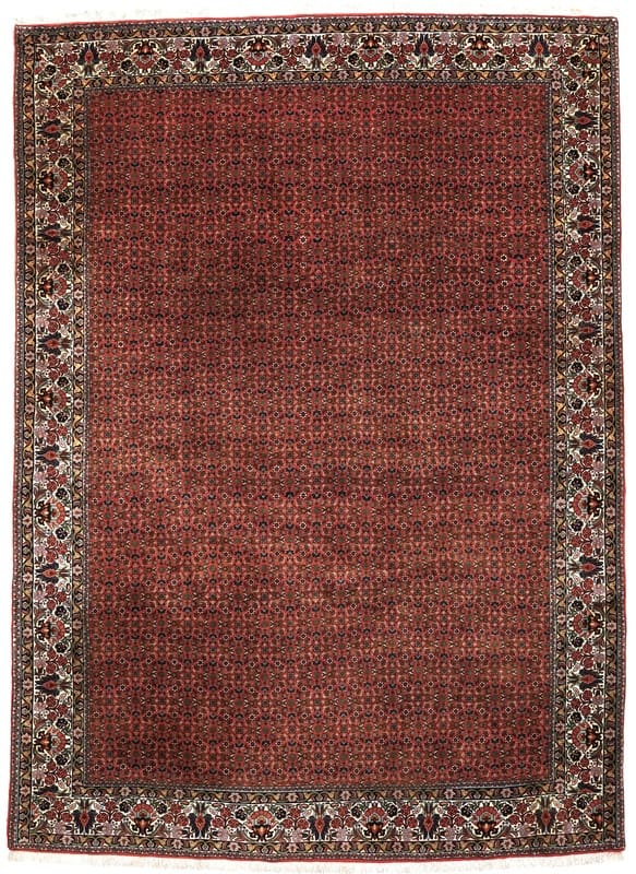 Bidjar Teppich 344x248 cm - Mittelfein, Kaukasus-Muster, handgeknüpft