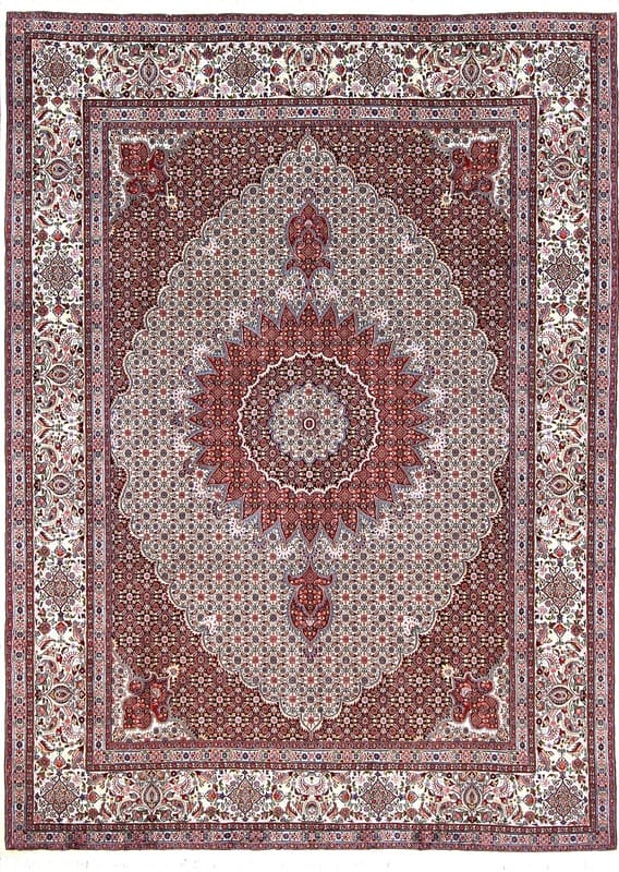 Orientteppich Moud 347x252 cm – Traditioneller Kelim aus Iran, handgewebt