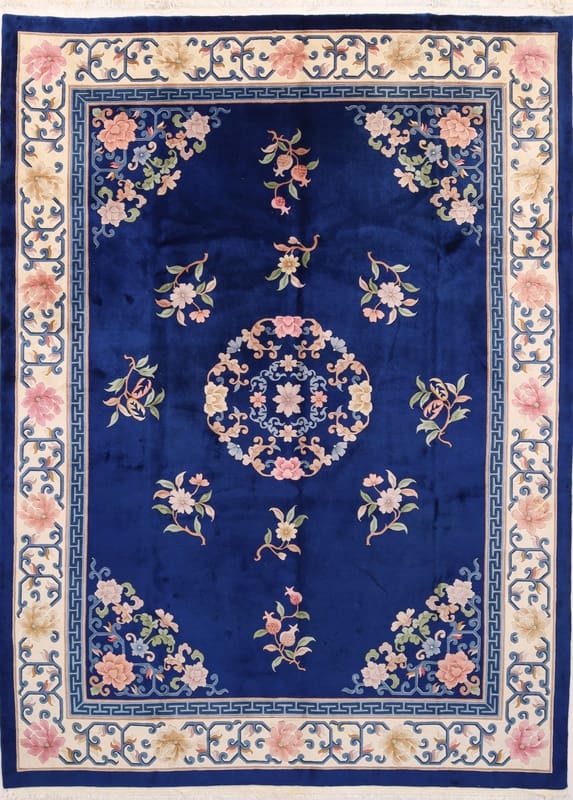 Handgefertigter Orientteppich 368x272 cm – Traditionelles Design, Wolle