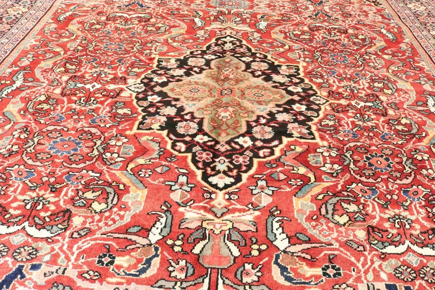 Orientteppich Mohajeran Antik 427x321 cm, Sarough Mir Design, handgeknüpft