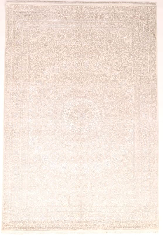 Tabriz Gunbad Teppich 302x204 cm, handgeknüpft, Perserteppich